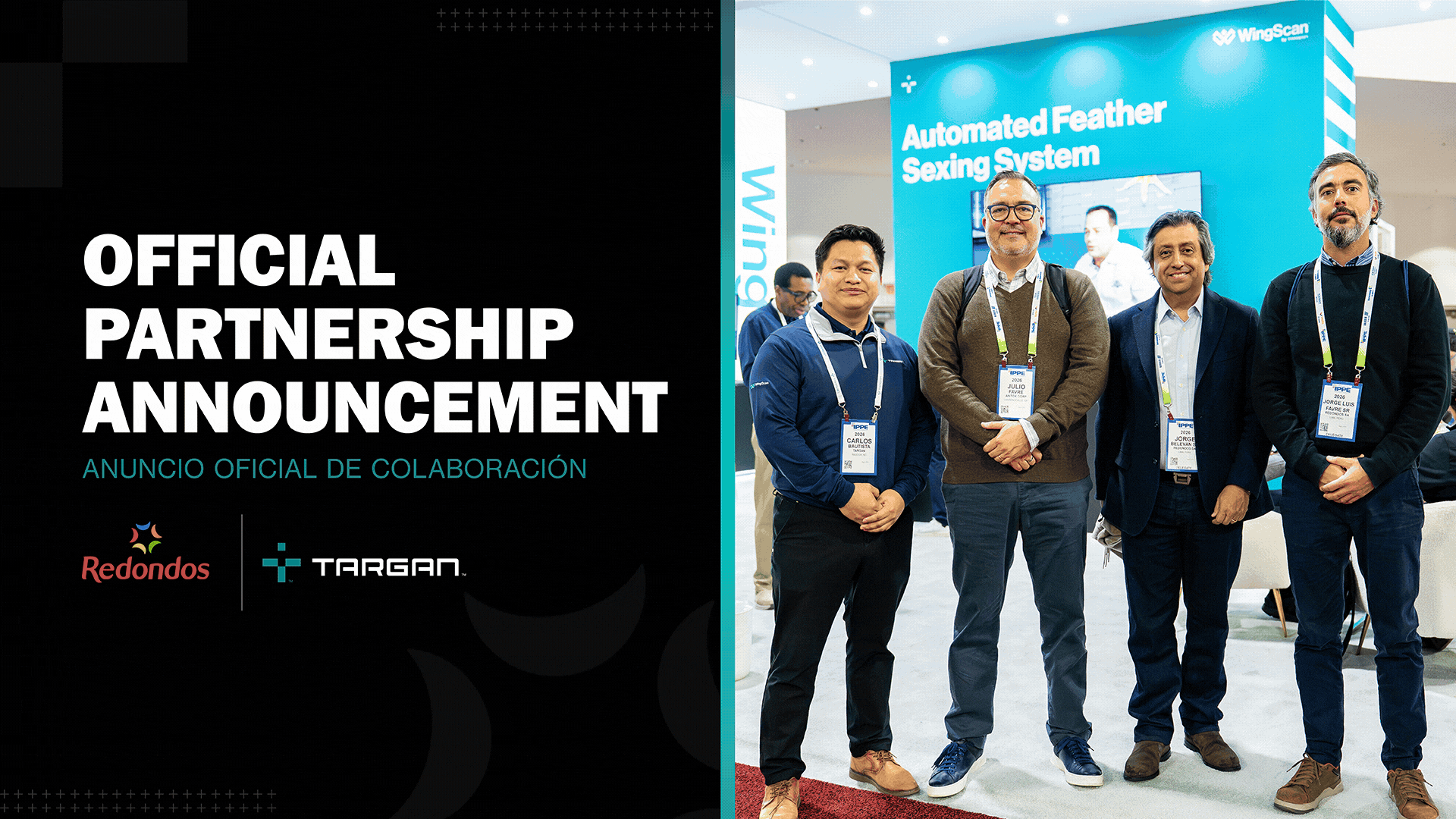 Redondos y TARGAN impulsan la automatización del sexado de pollitos en Perú con WingScan™